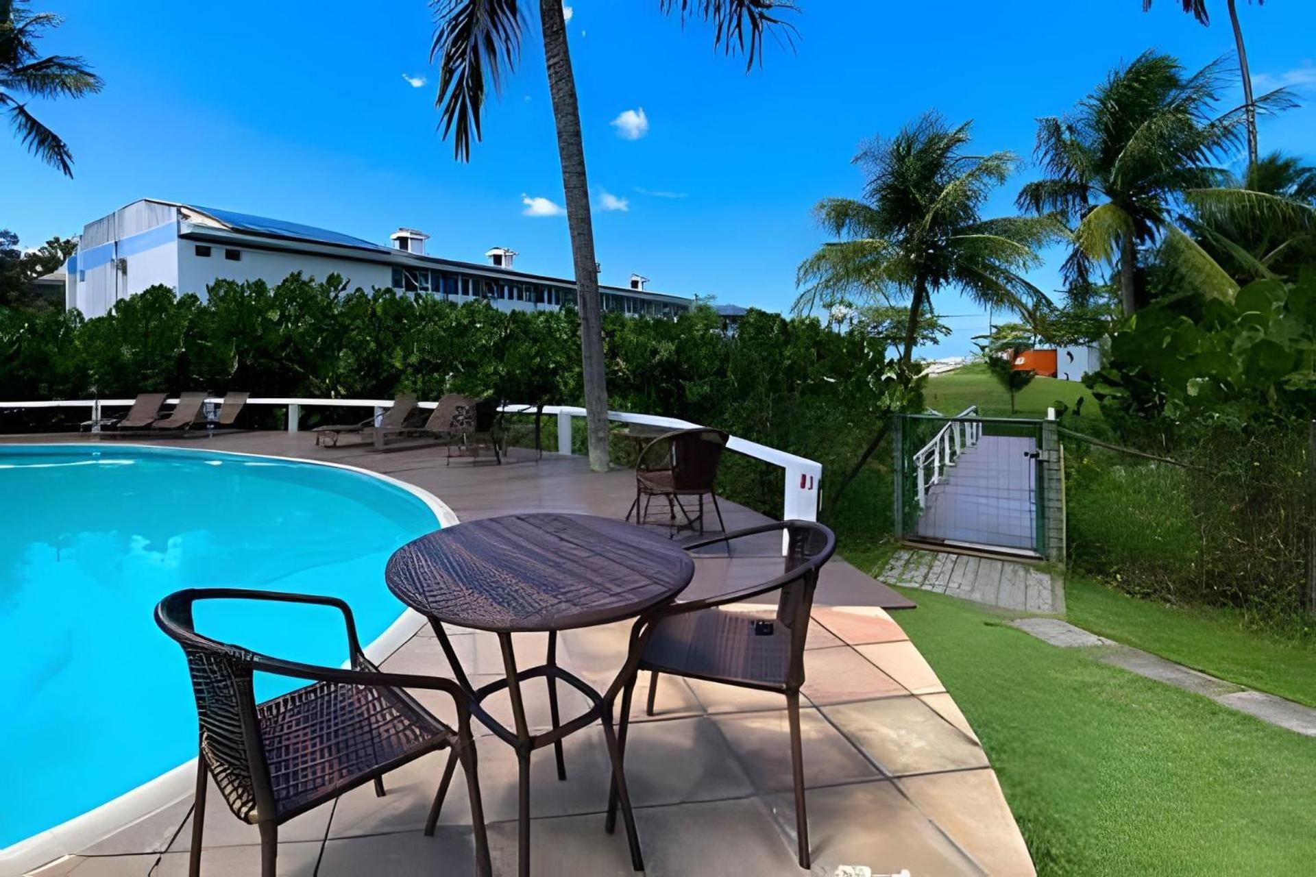 Em Frente A Praia De Taperapuan; Piscina; 1 Quarto; Wifi 300 Mbs; Estacionamento Gratuito 1 Veiculo Порту-Сегуру Экстерьер фото